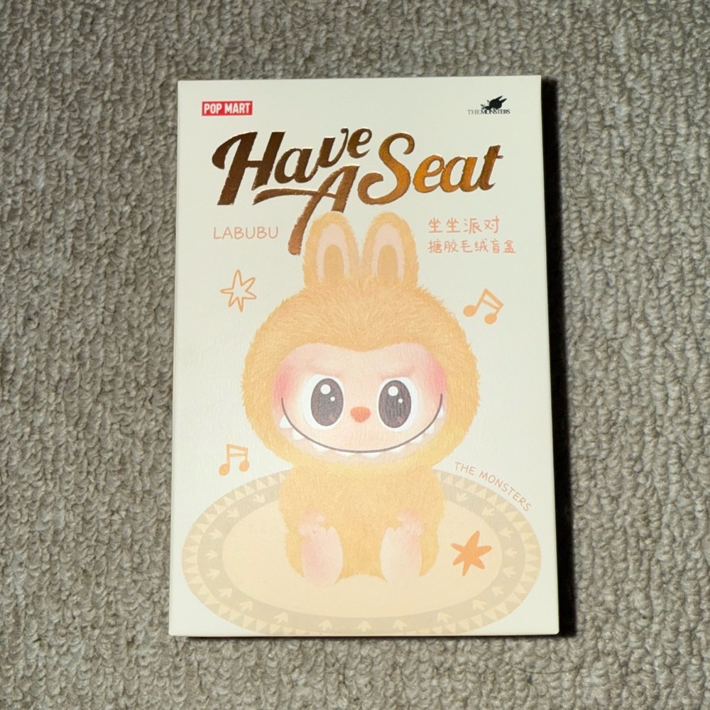 AUTHENTIC Pop Mart Labubu Have A Seat blind boxes